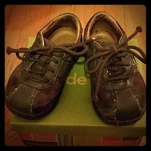 Brown Stride Rite Walking Shoes